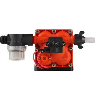 SEAFLO 12-Volt 3.0 GPM 0.064 HP Variable Flow Water Pressure Diaphragm Pump SFDP1-030-055-42