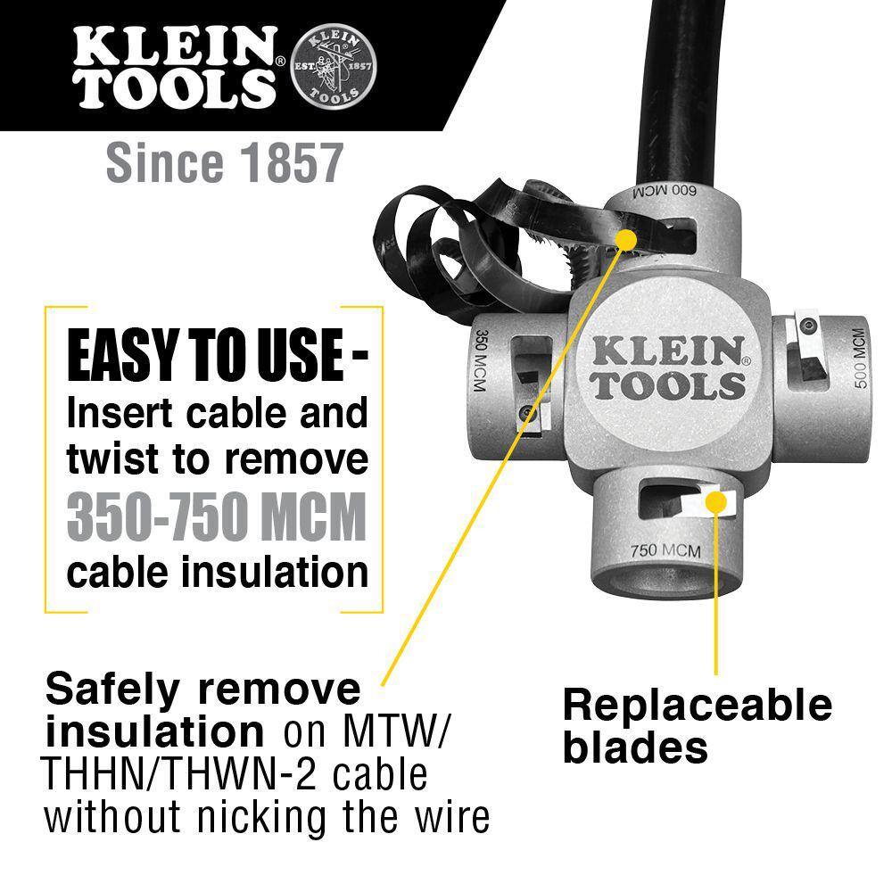 Klein Tools Large Cable Stripper (750-350 MCM) 21050