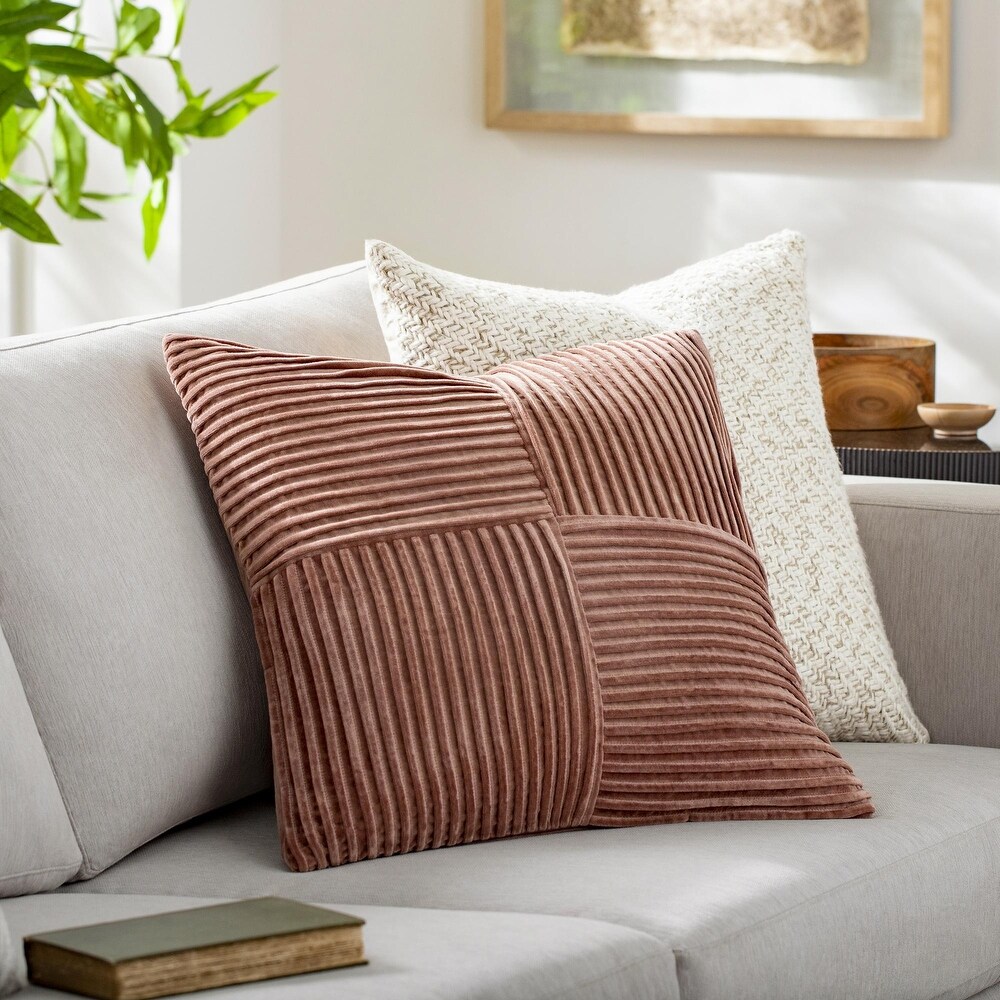 Maxence Modern   Contemporary Solid Color Throw Pillow