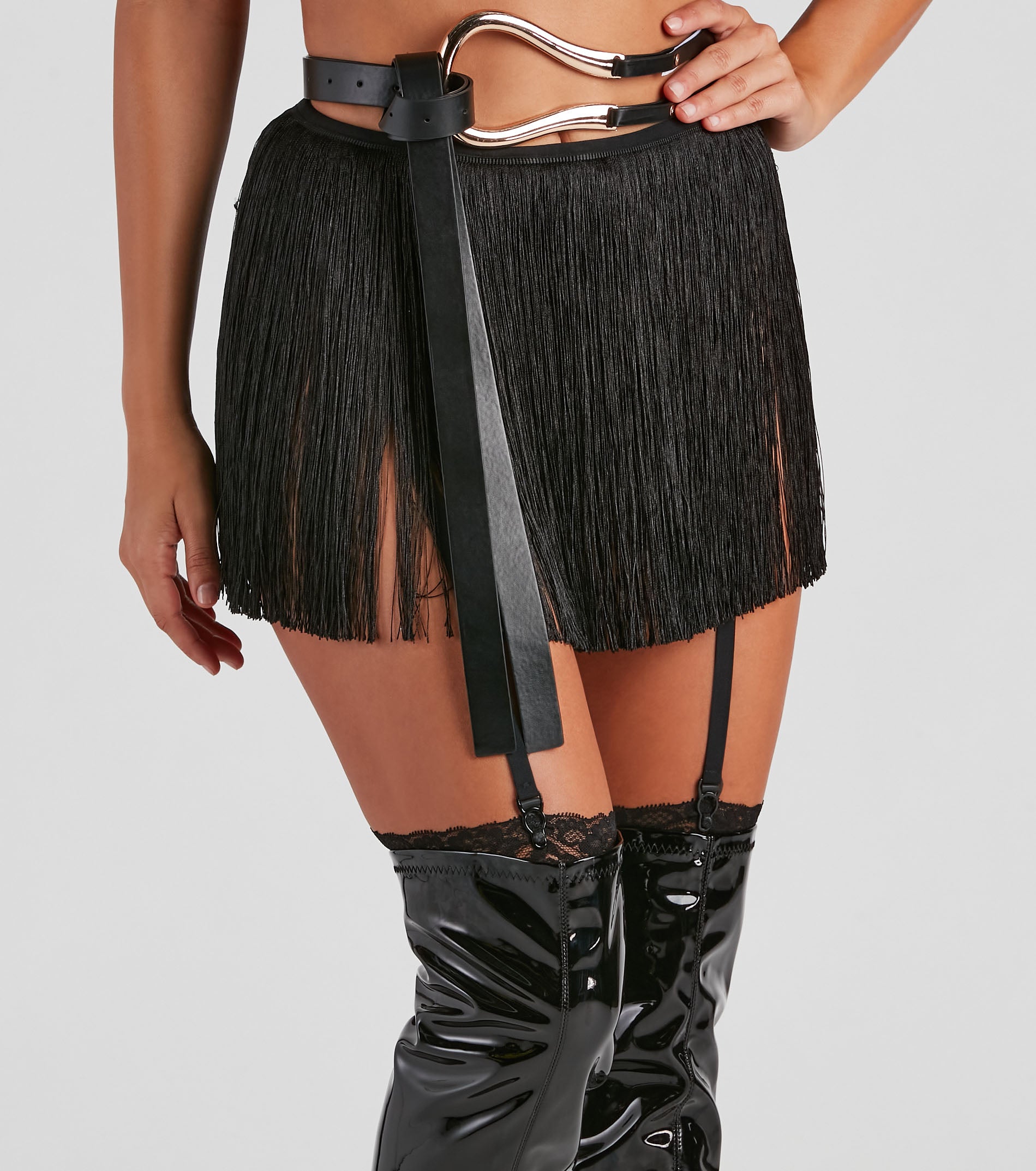 Wild West Cowgirl Garter Belt