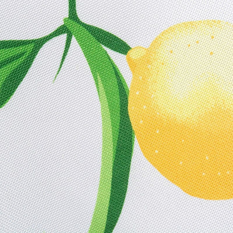 84 Outdoor Tablecloth with Lemon Bliss Print Design