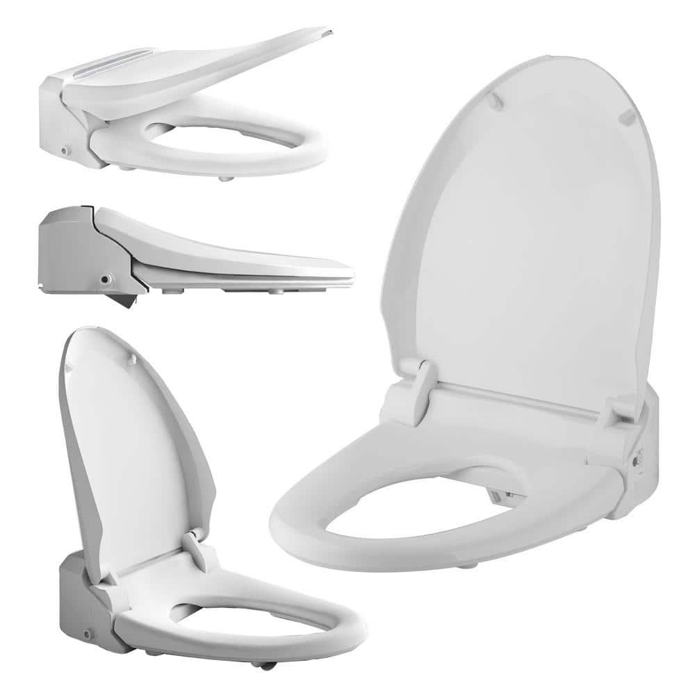 BIO BIDET USPA 6800 Luxury Electric Bidet Seat for Elongated Toilets in White