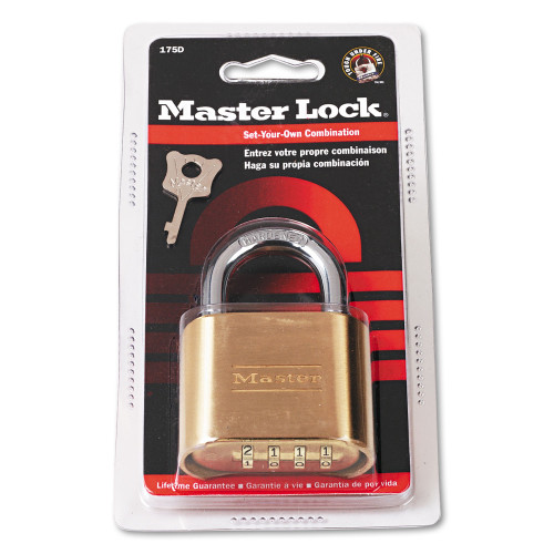 Master Lock Resettable Combination Padlock， 2