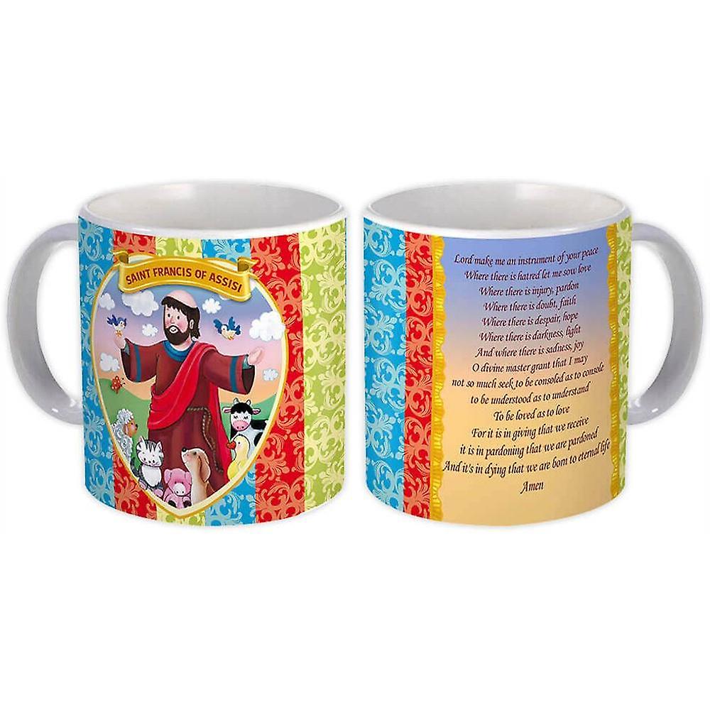 Gift Mug: San Francis of Assisi Catholic