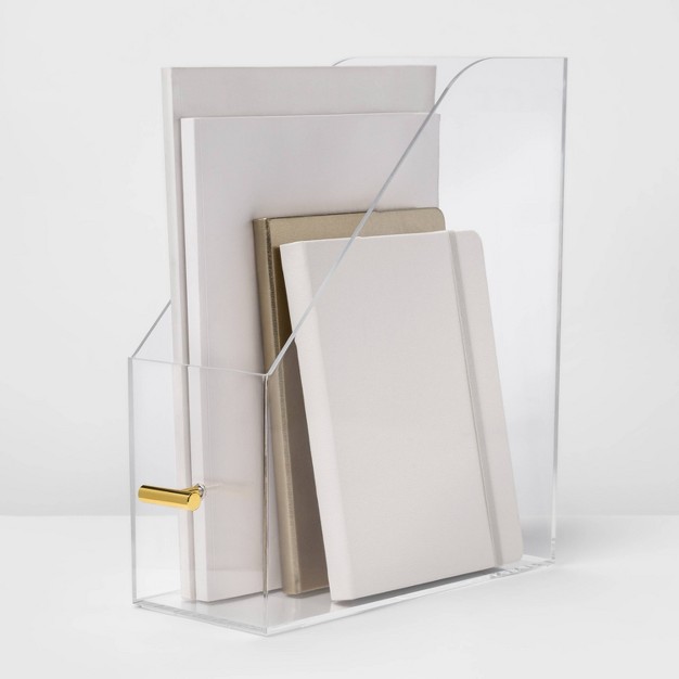 Acrylic Slim File Box