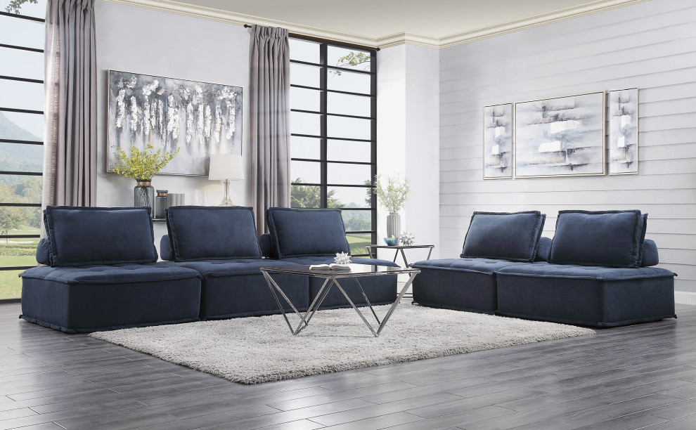 Denizen Modular Sectional Collection   Transitional   Sofas   by Lexicon Home  Houzz