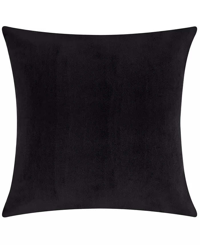 Edie@Home Halloween Velvet 'Day of The Dead' Skeleton Decorative Pillow， 18 x 18