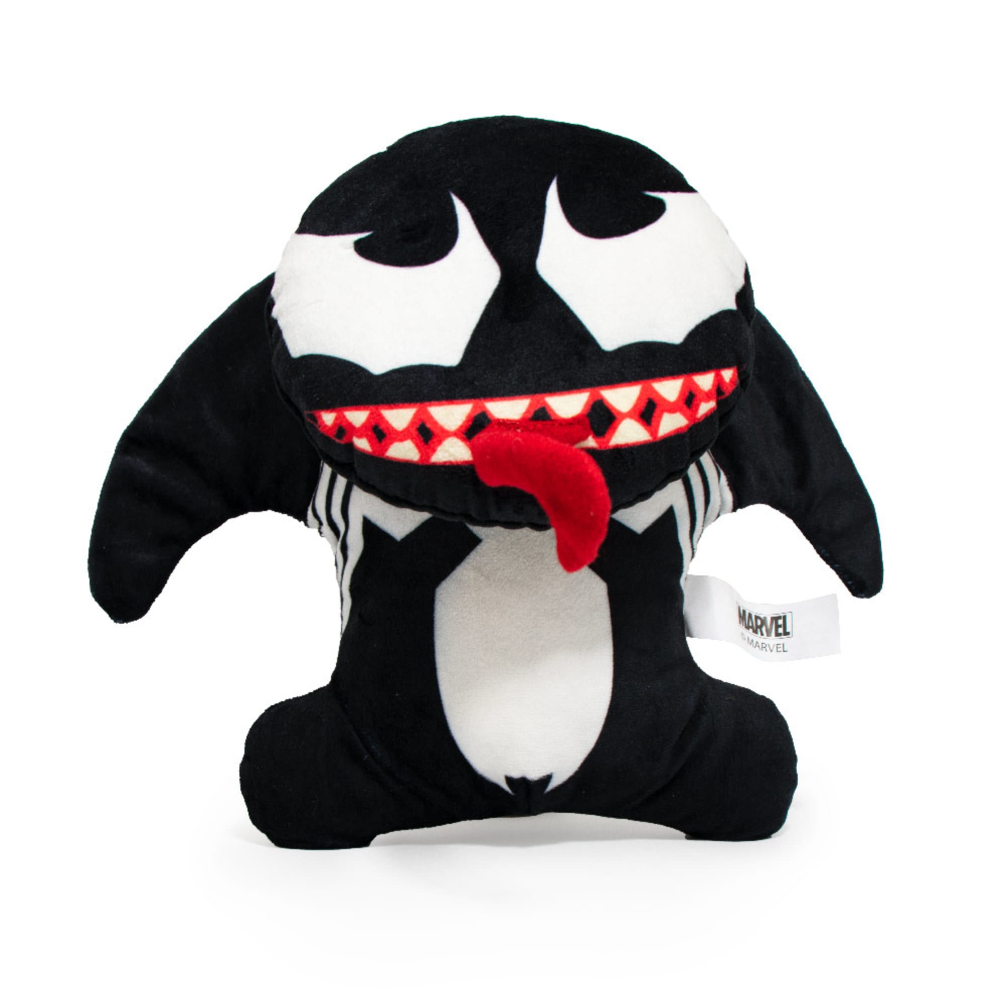 Buckle-Down Marvel Venom Kawaii Standing Pose Plush Squeaker Dog Toy， Medium