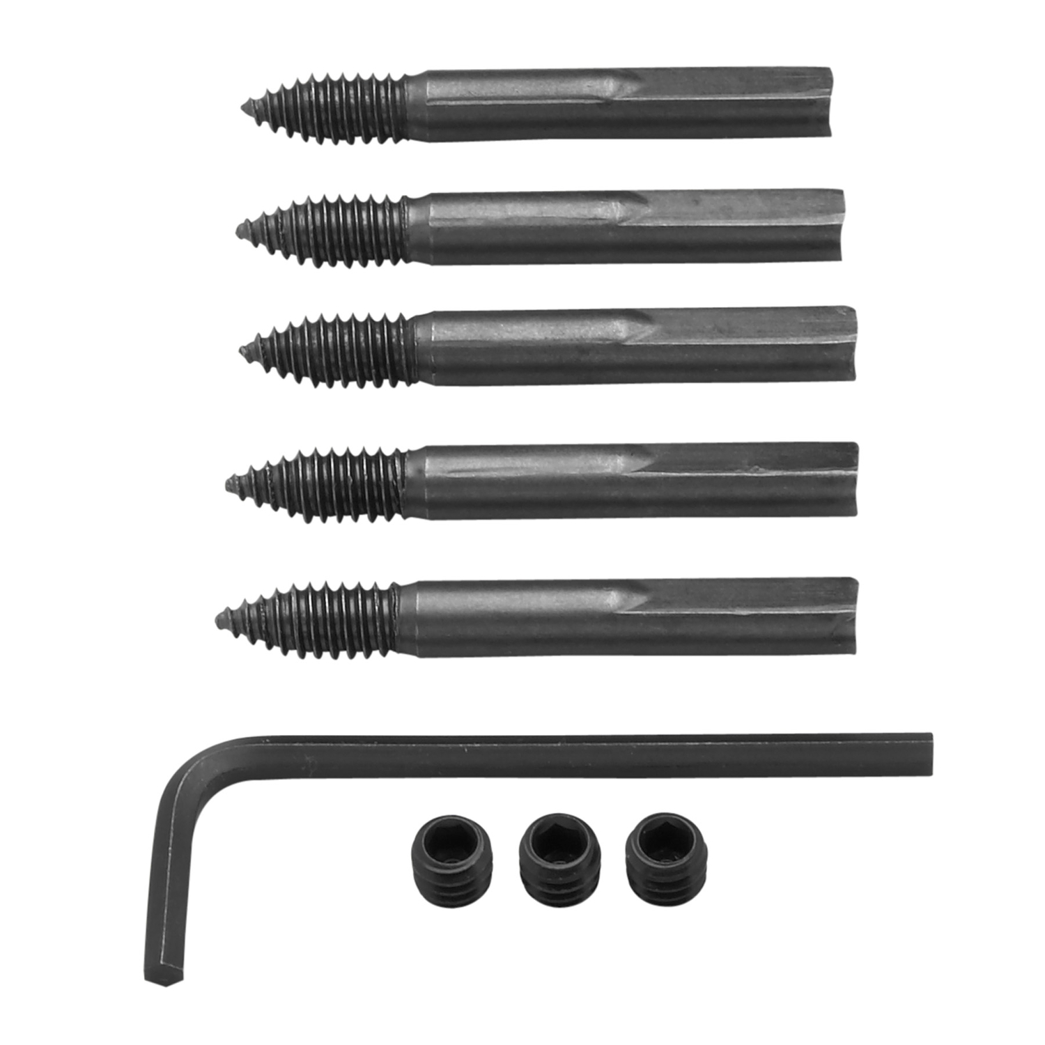 MW SWITCHBLADE Carbon Steel Feed and Set Screw Accessory Set 9 pc