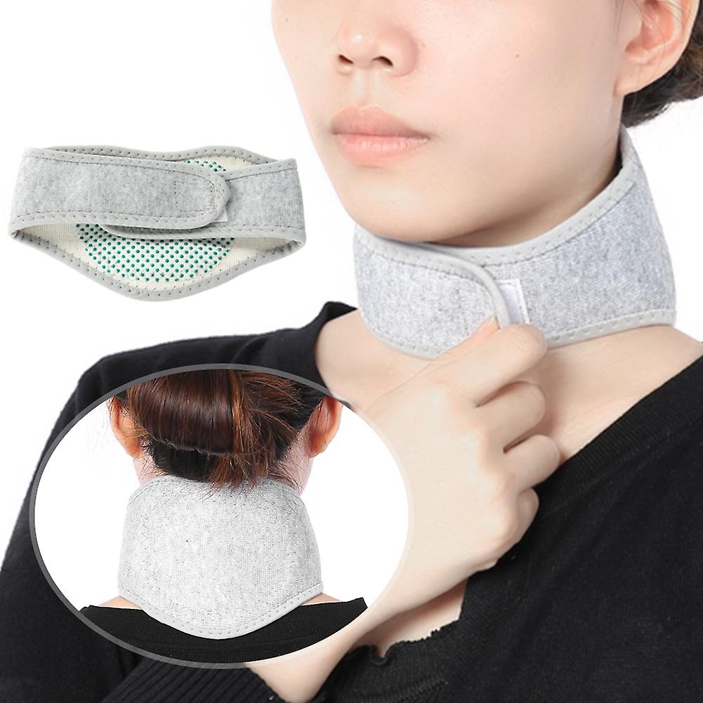 Neck Protecter Pain Relief Belt Warming Neck Brace Pad Support Strap