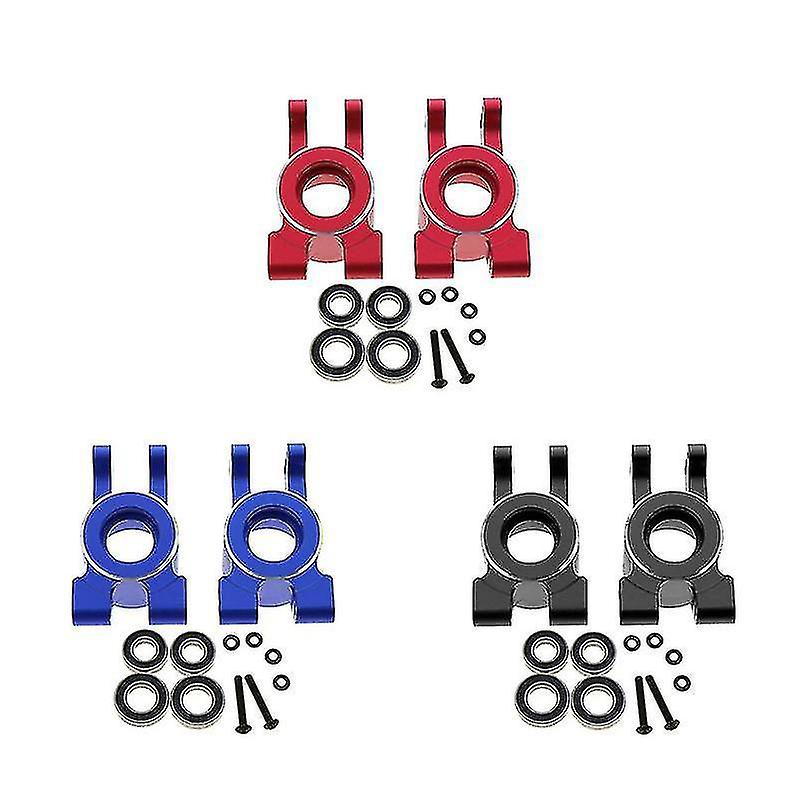 Aluminum Rear Stub Axle Carriers With Bearing 9552 For 1/8 Sledge 95076-4 Rc Car Upgrades Parts，bla