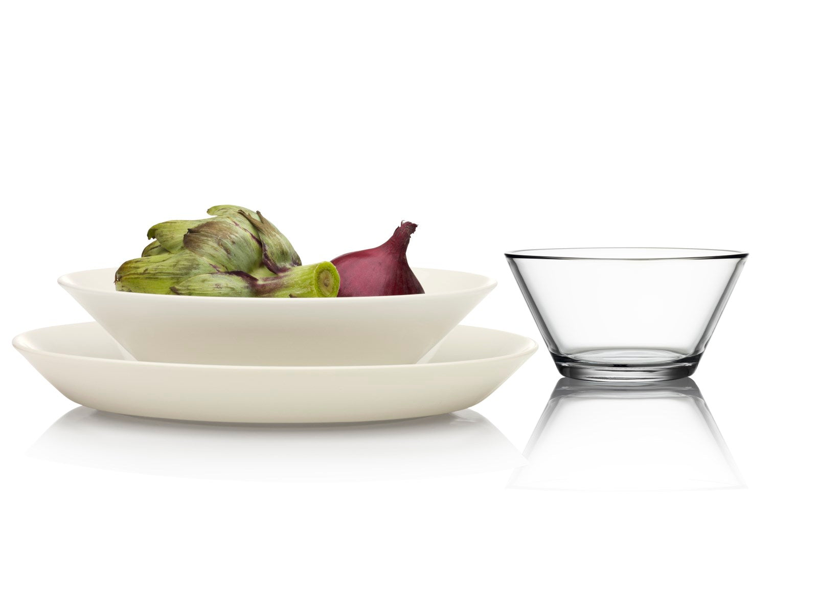 Teema 16 Piece Starter Set in White design by Kaj Franck for Iittala