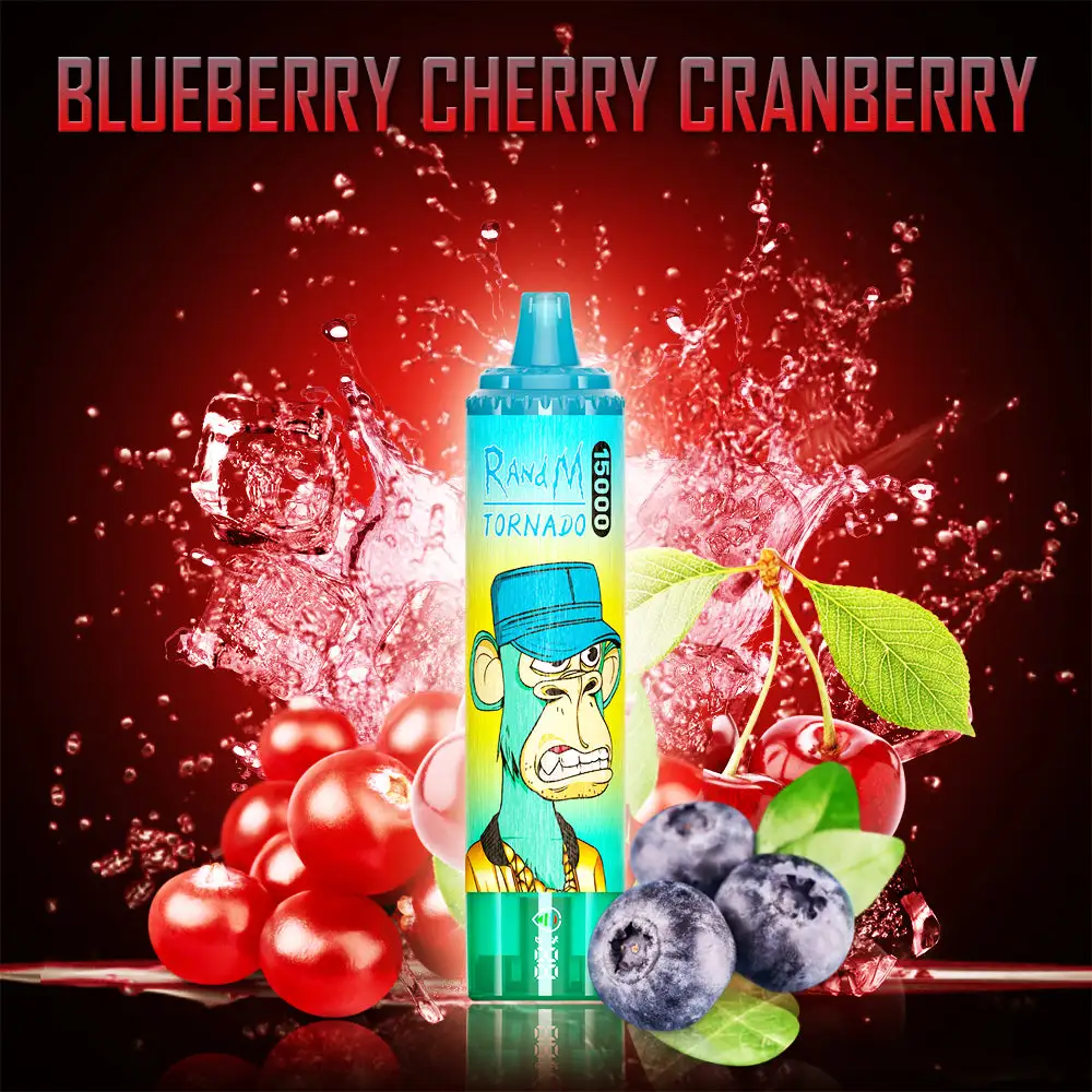 Fumot Tornado 15000 Puffs - Blueberry Cherry Cranberry