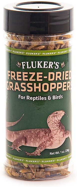 Fluker's Freeze-Dried Grasshoppers Reptile Treats