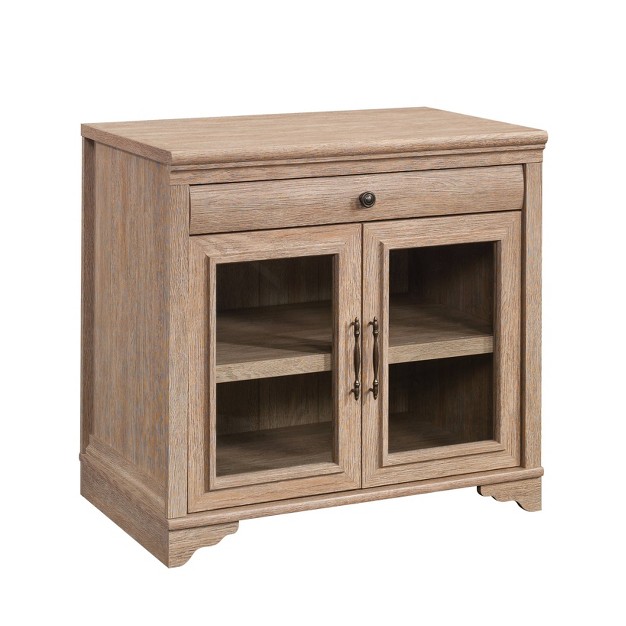 Rollingwood Country Library Base Brushed Oak Sauder