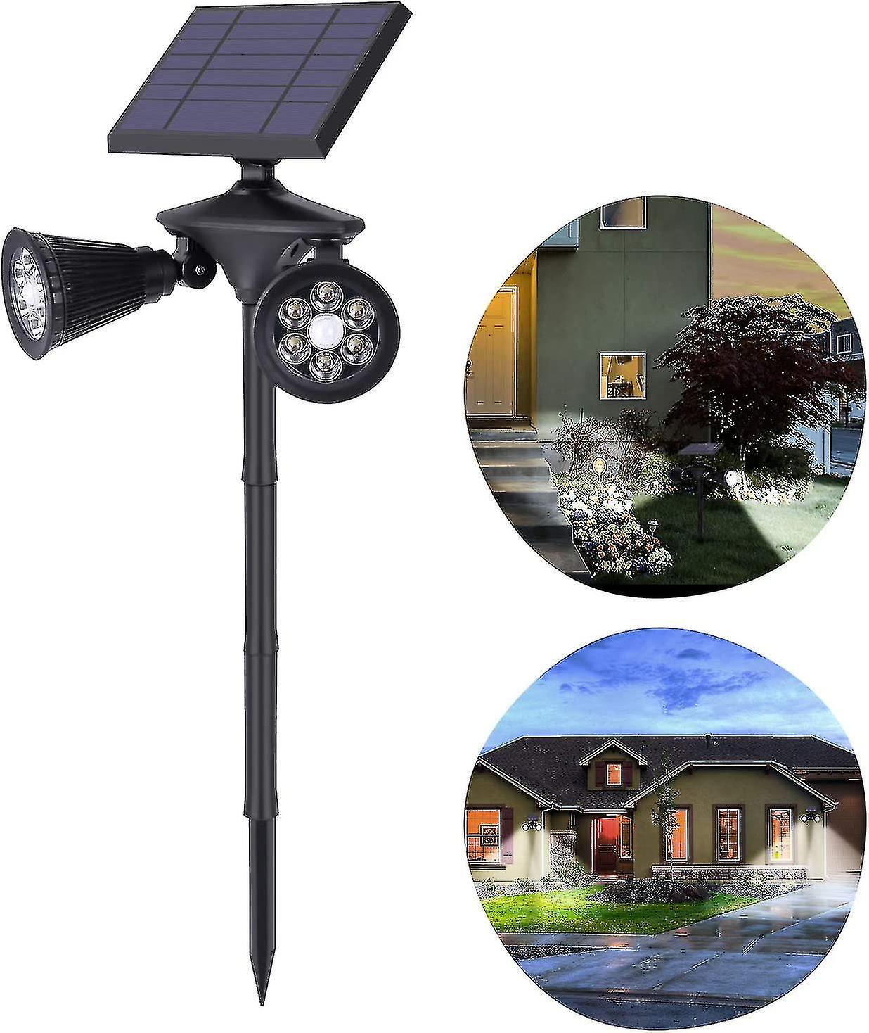 Solar Lights For Outdoor Use With Motion Sensor 4500mah Duals