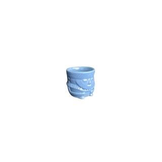 Clay planter Gleam Bloom Light blue 254372O