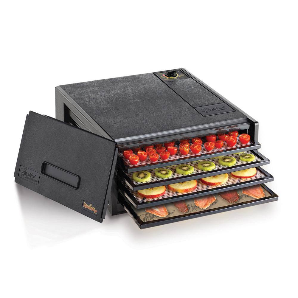 Excalibur 4-Tray Food Dehydrator in Black 2400-EFS