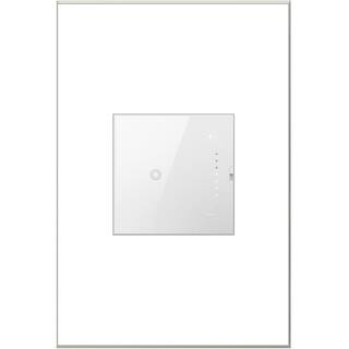 Legrand adorne Touch Tru-Universal 700-Watt Single-Pole3-Way HalogenMLVFluorescentELVCFLLED Incandescent Dimmer White ADTH703TUW4