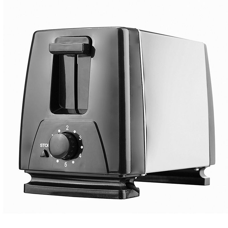 Brentwood 2-Slice Toaster (Stainless Steel and Black)