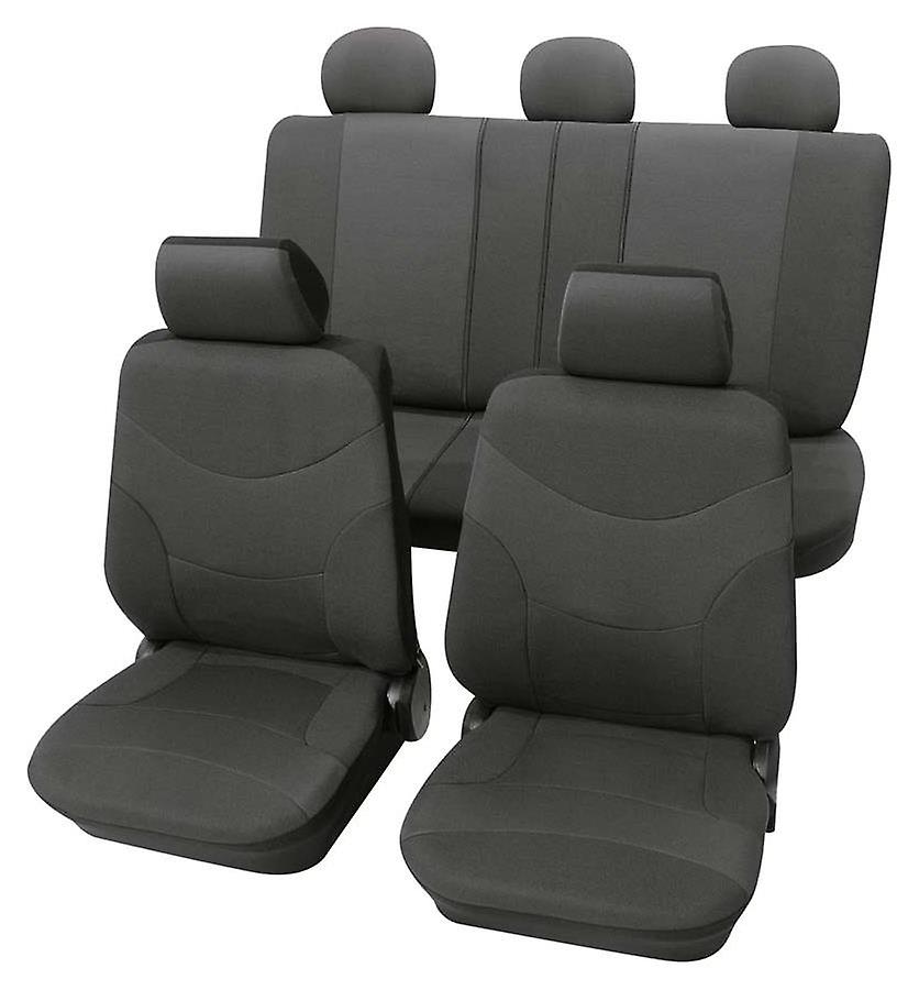 Luxury Dark Grey Car Seat Cover set For Ford Mondeo Saloon 1993-1996