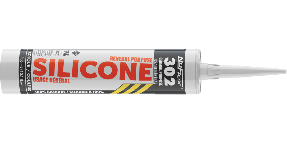 NuFlex 302 General Purpose Silicone Sealant Translucent ;