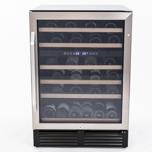 Avanti WCR496DS Standard Series 24 Inch Stainless Steel Wine Cooler