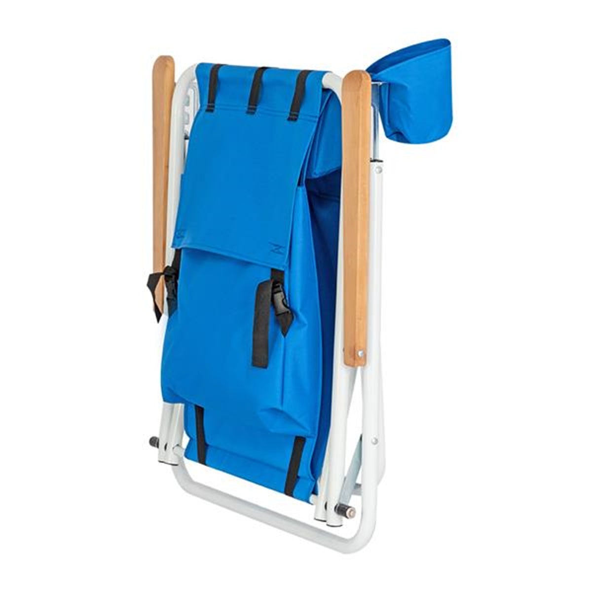 HOT SALE Portable High Strength Beach Chair with Adjustable Headrest Blue