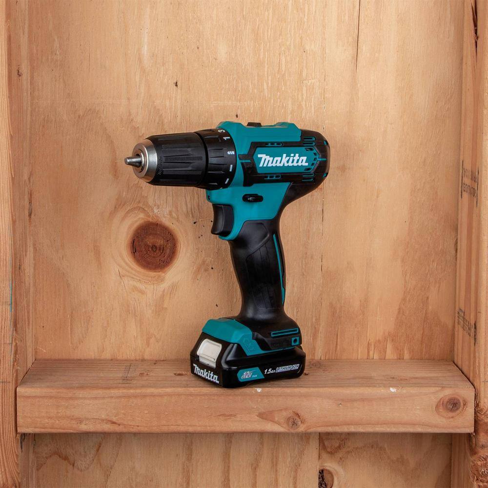 Makita 12V max CXT 1.5 Ah Lithium-Ion Cordless Drill Driver and Impact Driver Combo Kit (2-Piece) CT232