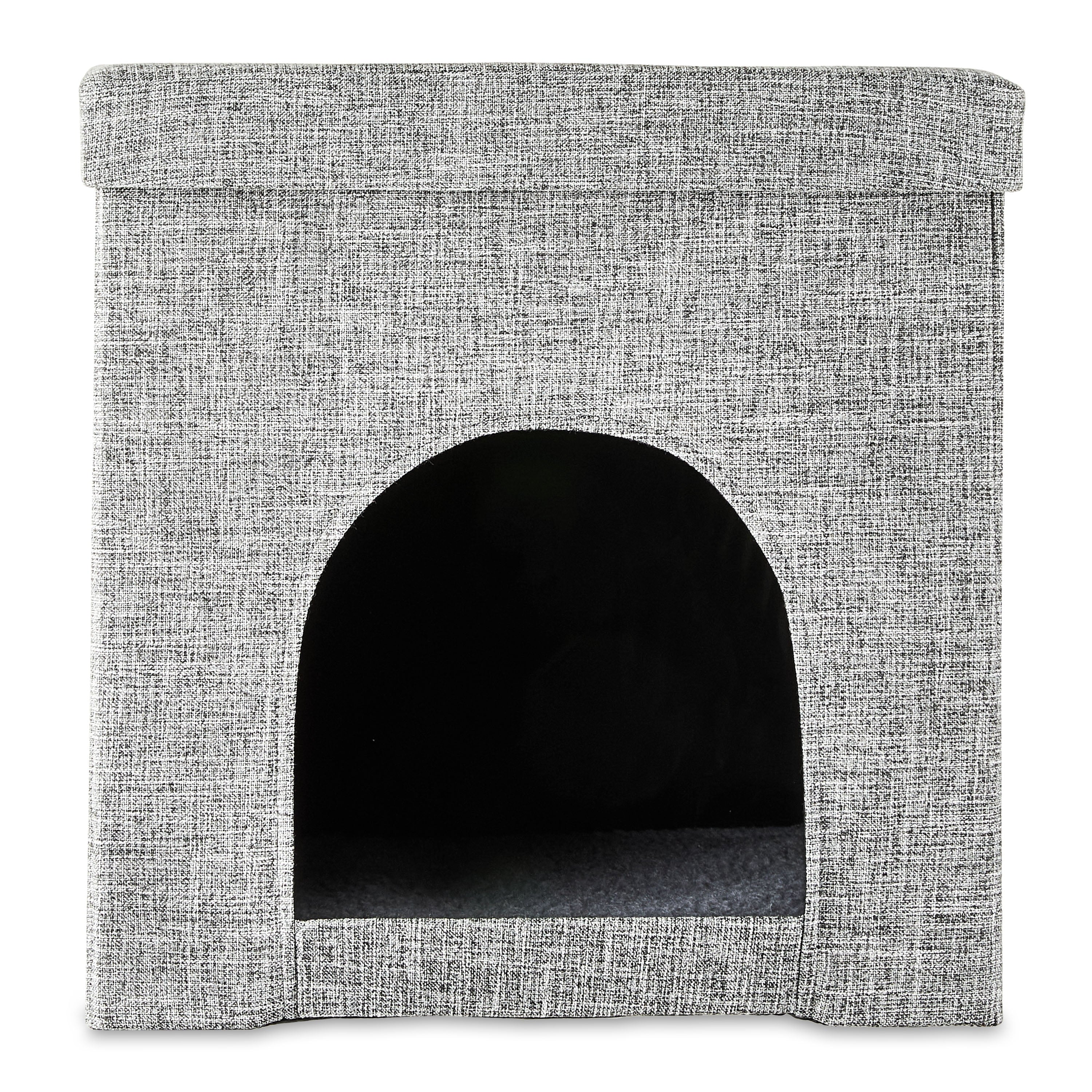 Vibrant Life Small Cat Cube Condo， Gray， 15