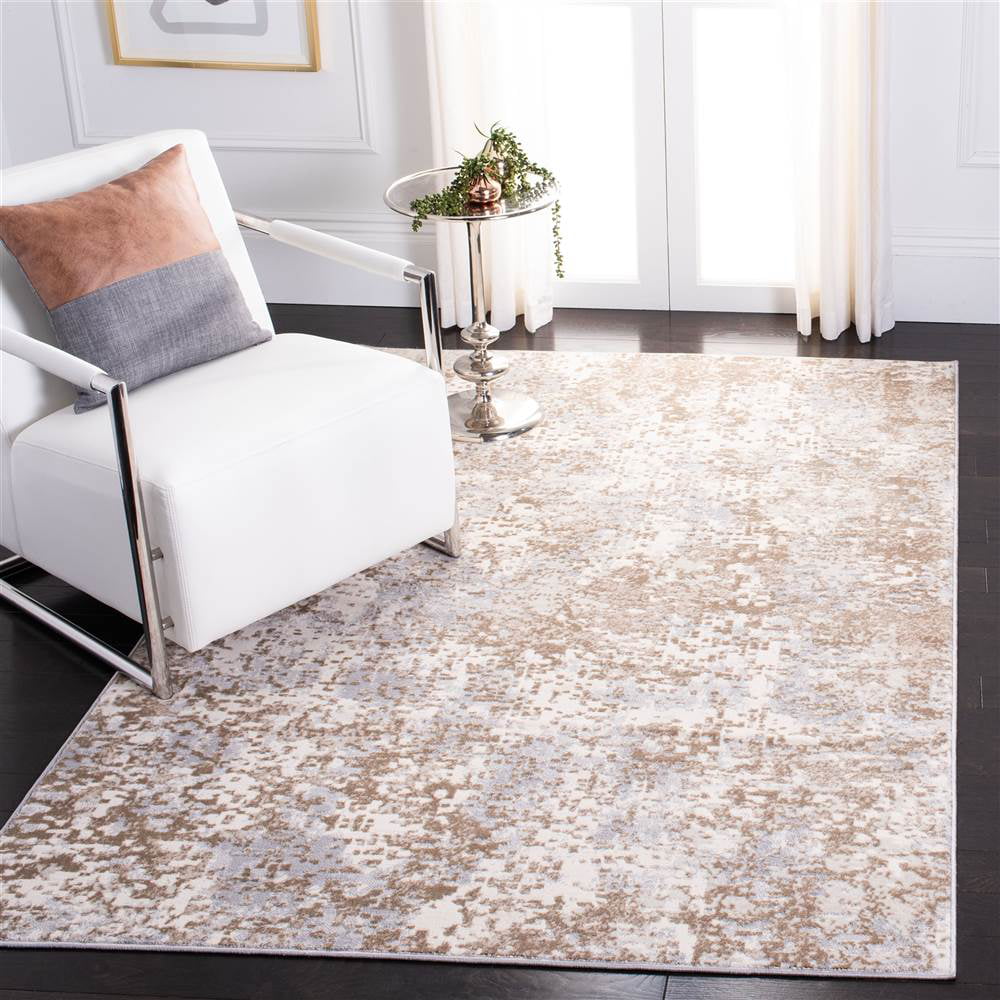 SAFAVIEH Lagoon Collection LGN565F Grey / Gold Rug