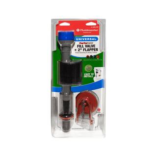 Fluidmaster PerforMAX Universal High Performance Toilet Fill Valve and 2 in. Flapper Repair Kit K-400H-039-T14