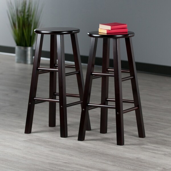 Element 2-Pc Bar Stool Set - 13.58 x 13.58 x 28.98 inches