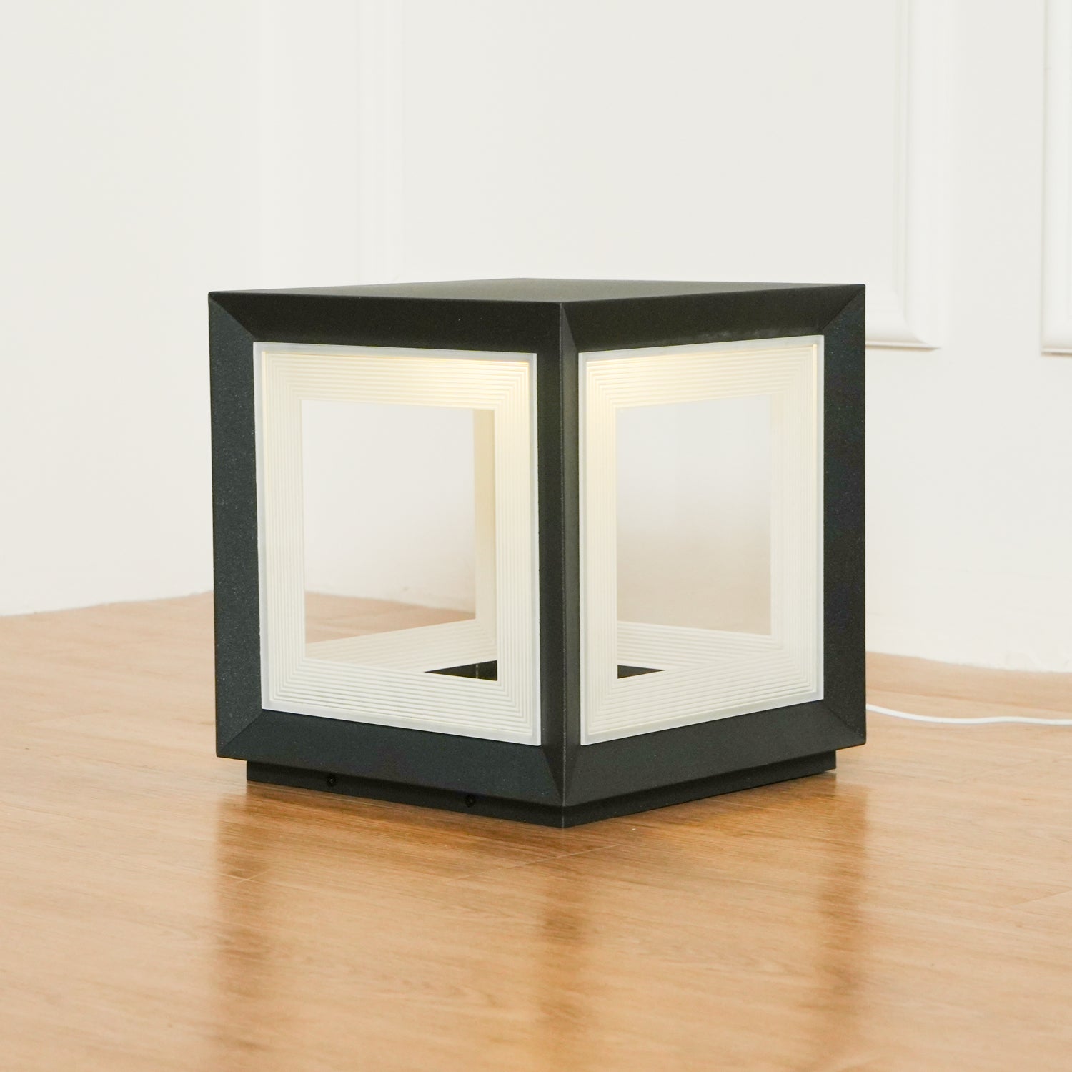 Light Cube Outdoor Post Light