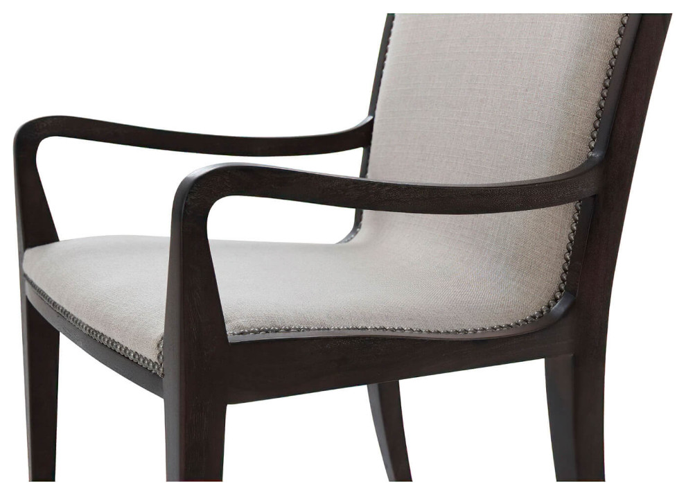 Mid Century Modern Dining Armchair   Transitional   Dining Chairs   by English Georgian America  Houzz