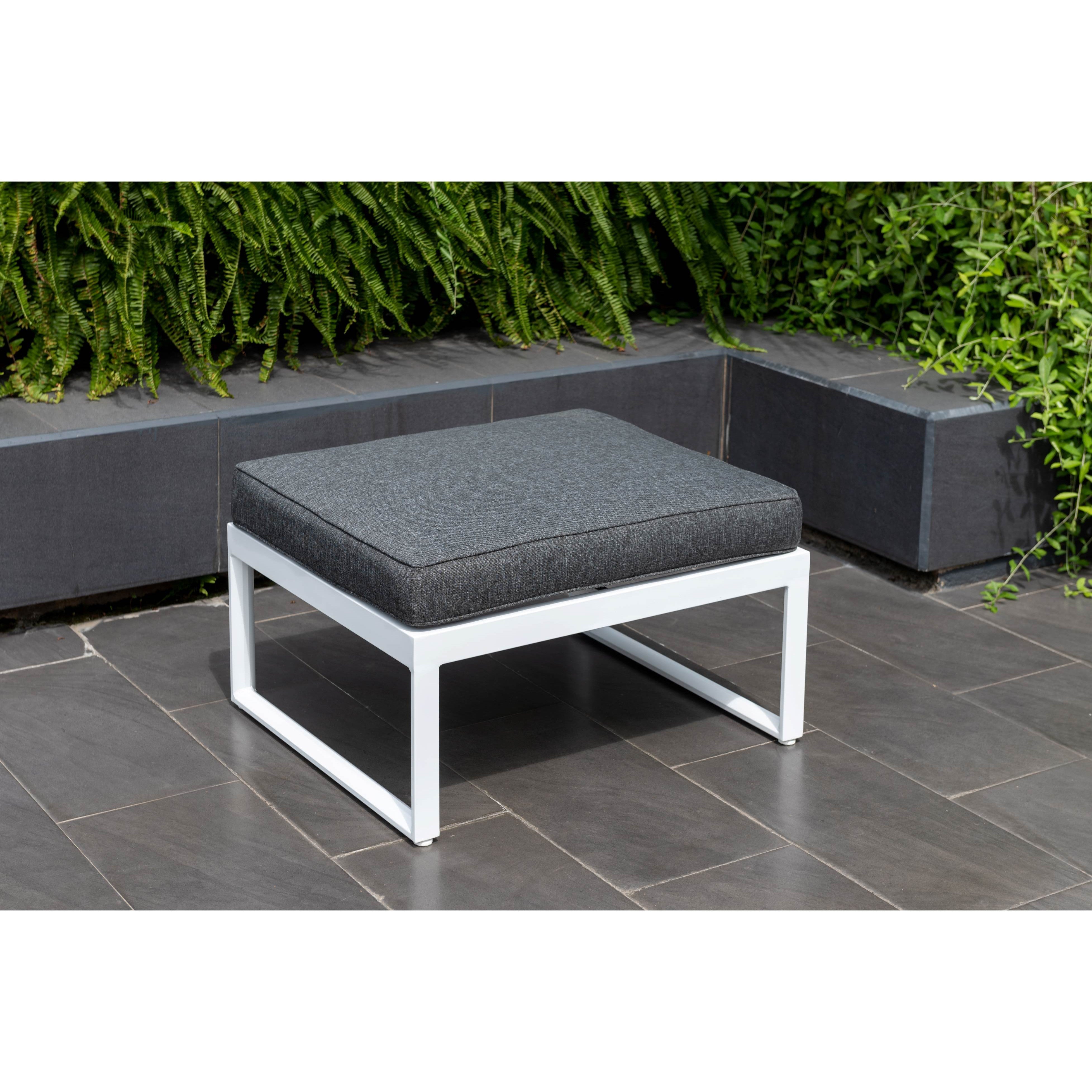 Tisbury White 29 Ottoman