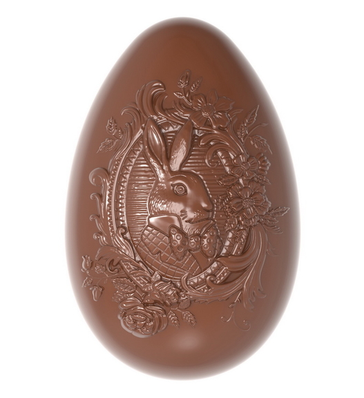 Chocolate World CW1889 Chocolate mould egg Belle  ...