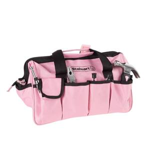 Stalwart Heat Treated Pink Tool Set with Carrying Bag (123-Piece ) HW5500051