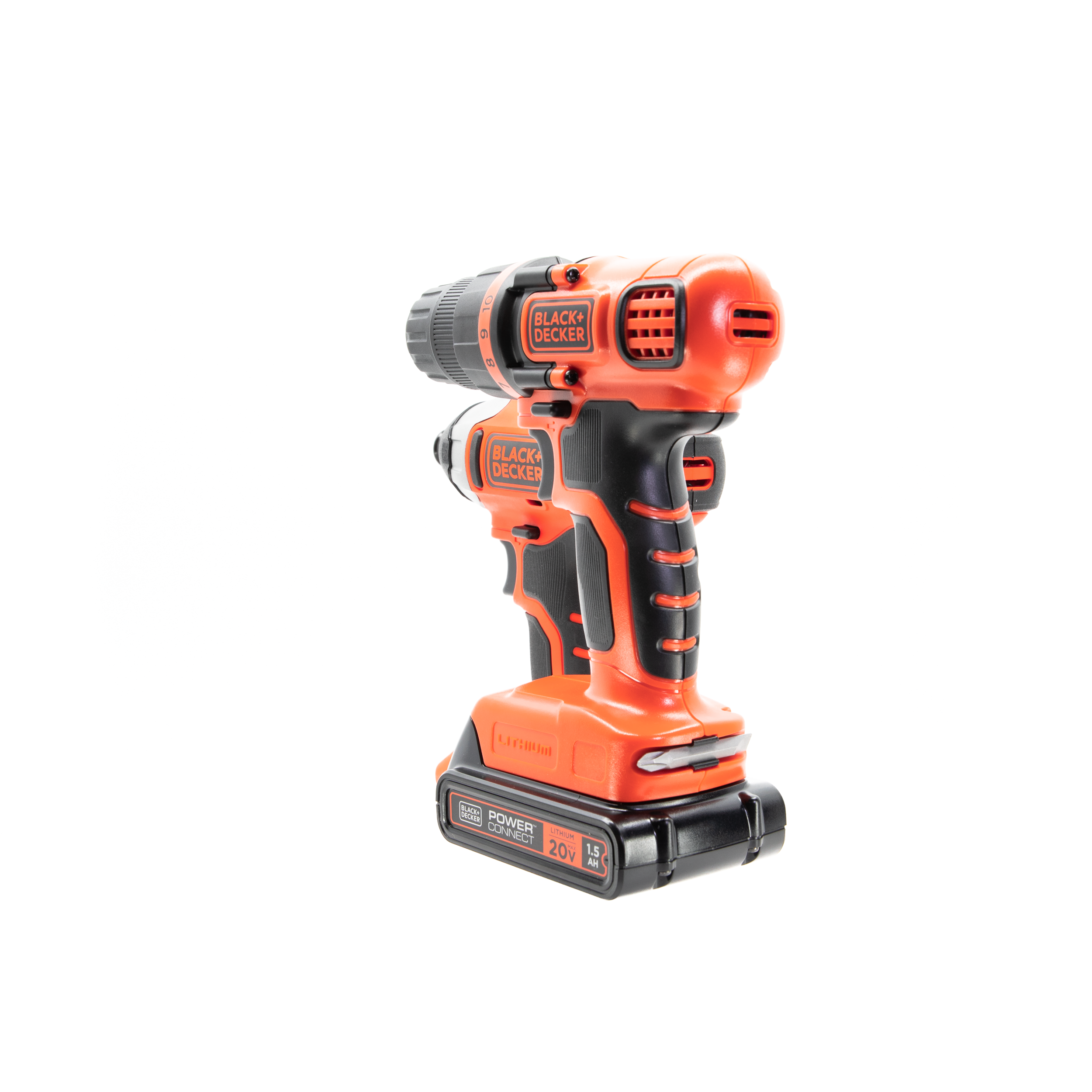 20V MAX* Cordless Drill and Impact Driver, Power Tool Combo Kit with Battery and Charger