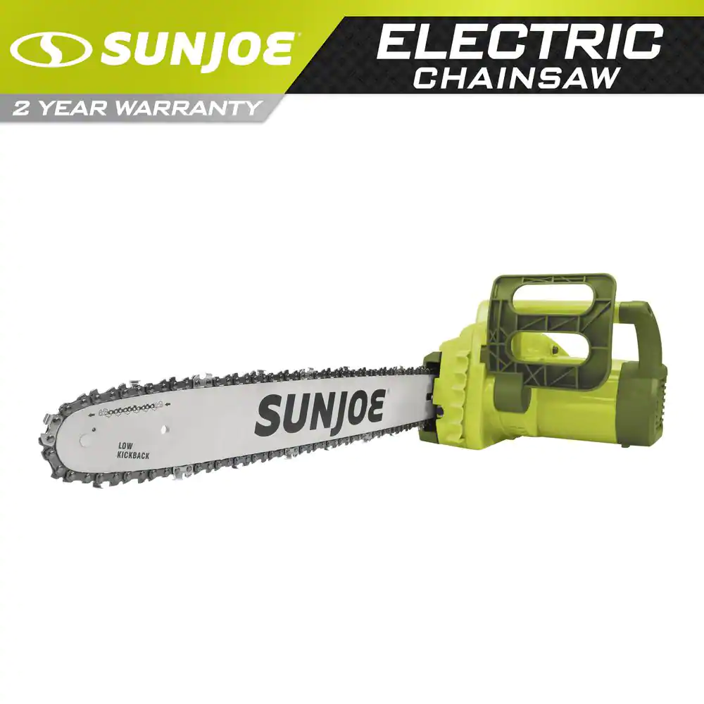 Sun Joe SWJ701E 18 in. 14 Amp Electric Chainsaw