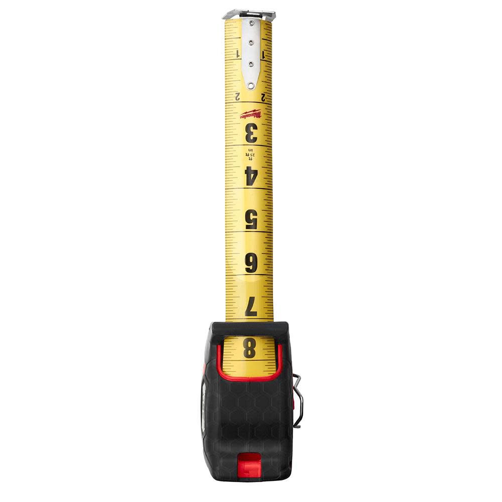 MW 25ft Magnetic STUD Tape Measure 48-22-9725M from MW