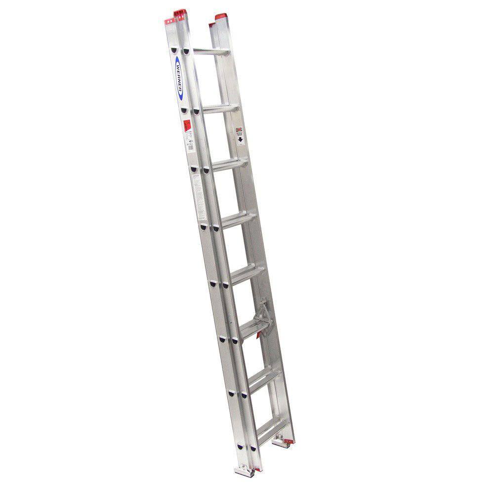 Werner 16 ft. Aluminum Extension Ladder with 200 lb. Load Capacity Type III Duty Rating D1116-2