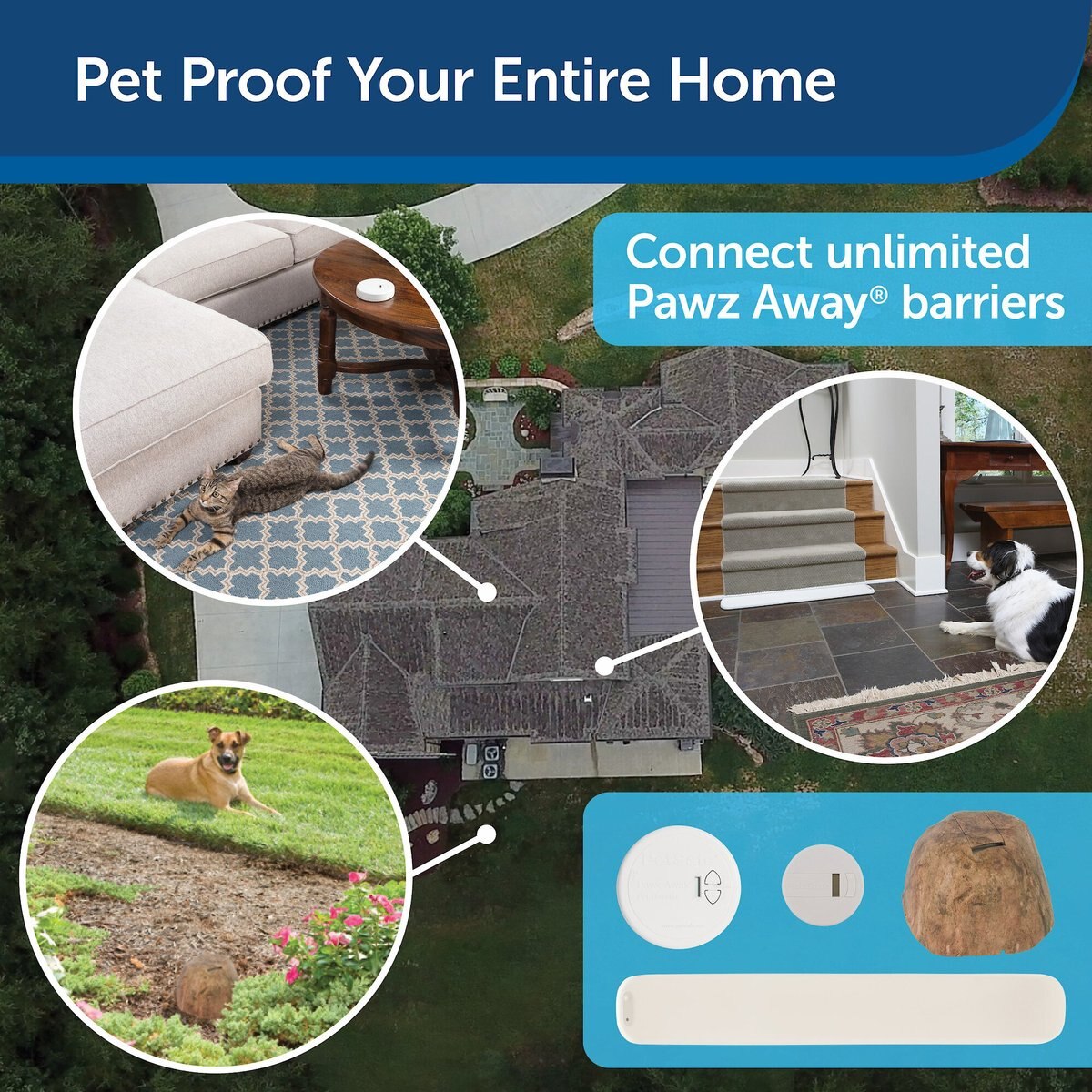 PetSafe Pawz Away Extra Indoor Pet Barrier