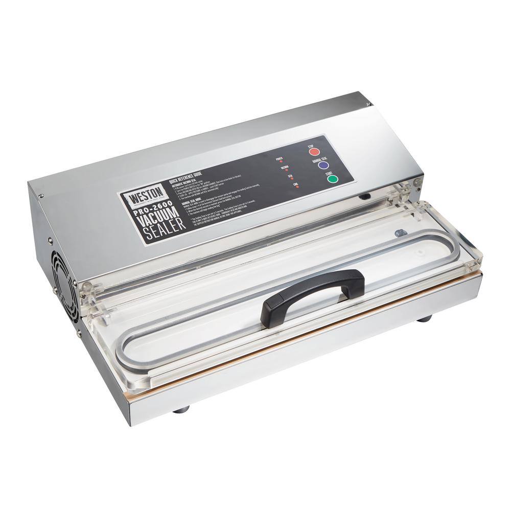 Weston Pro 2600 Stainless Steel Food Vacuum Sealer 65-1301-W