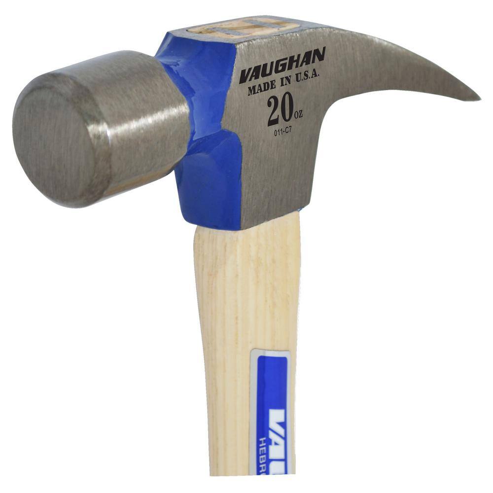 Vaughan 20 oz. Smooth Face Rip Hammer 16 in. Hardwood handle 999L