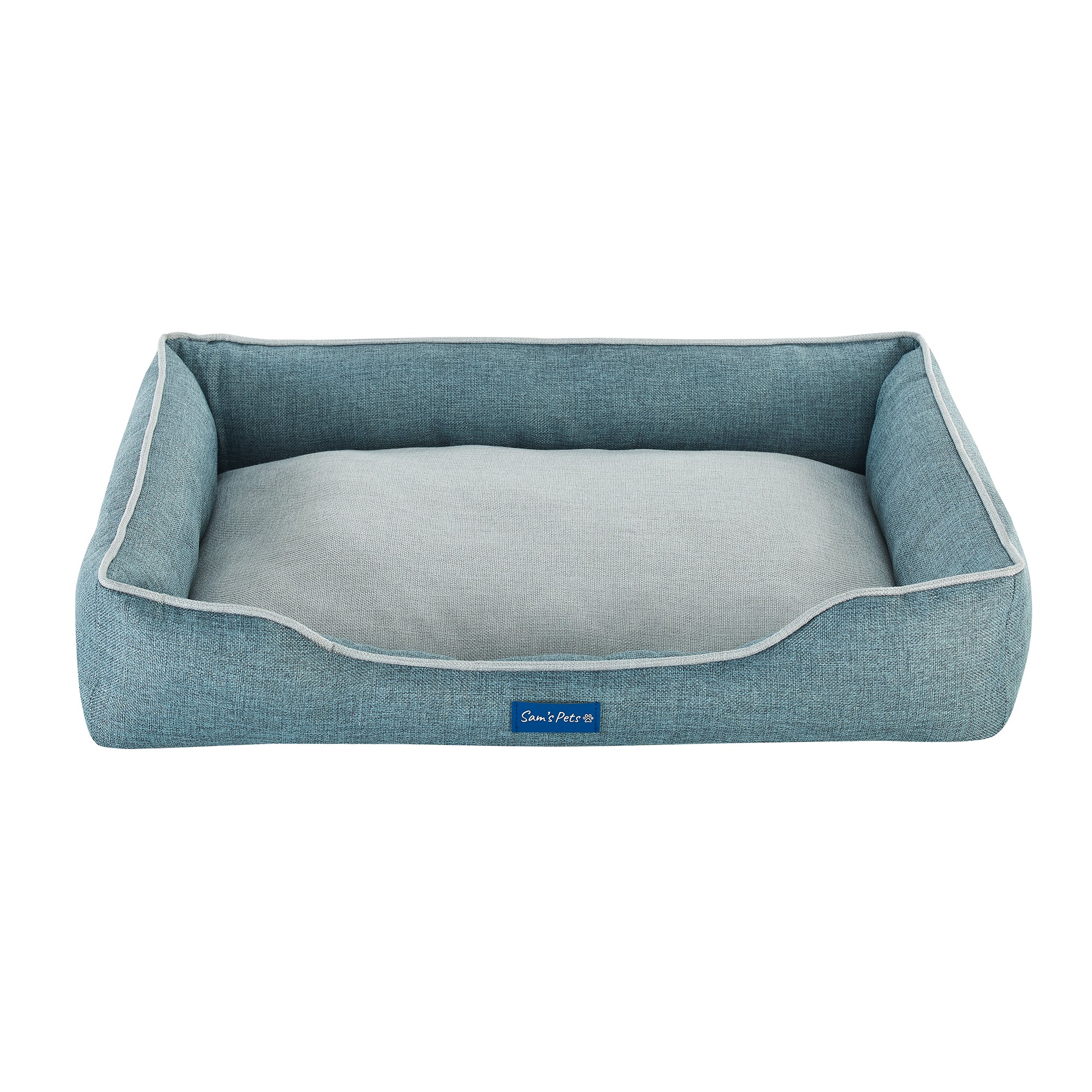 Sam's Pets Arthur Medium Teal Dog Bed