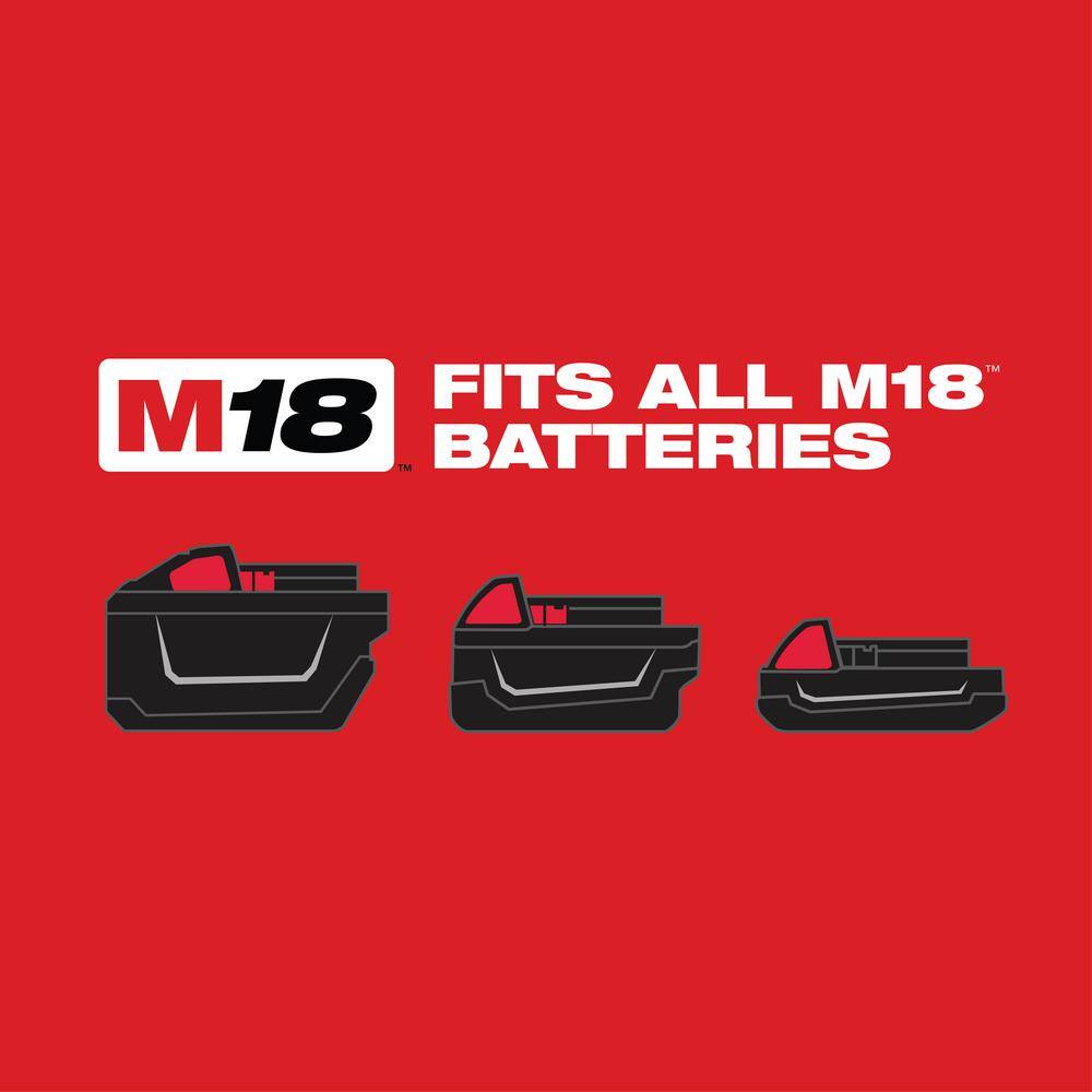 MW M18 FUEL 18V Lithium-Ion Brushless Cordless 12 in. and 38 in. Impact Wrench with Friction Ring Kit (2-Tool) 2767-21B-2960-20