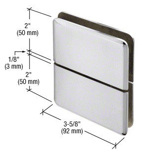 CRL Prima 02 Series Glass To Glass Mount Hinge