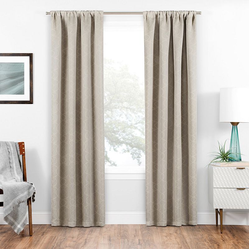 eclipse Isante Blackout 1-Panel Window Curtain