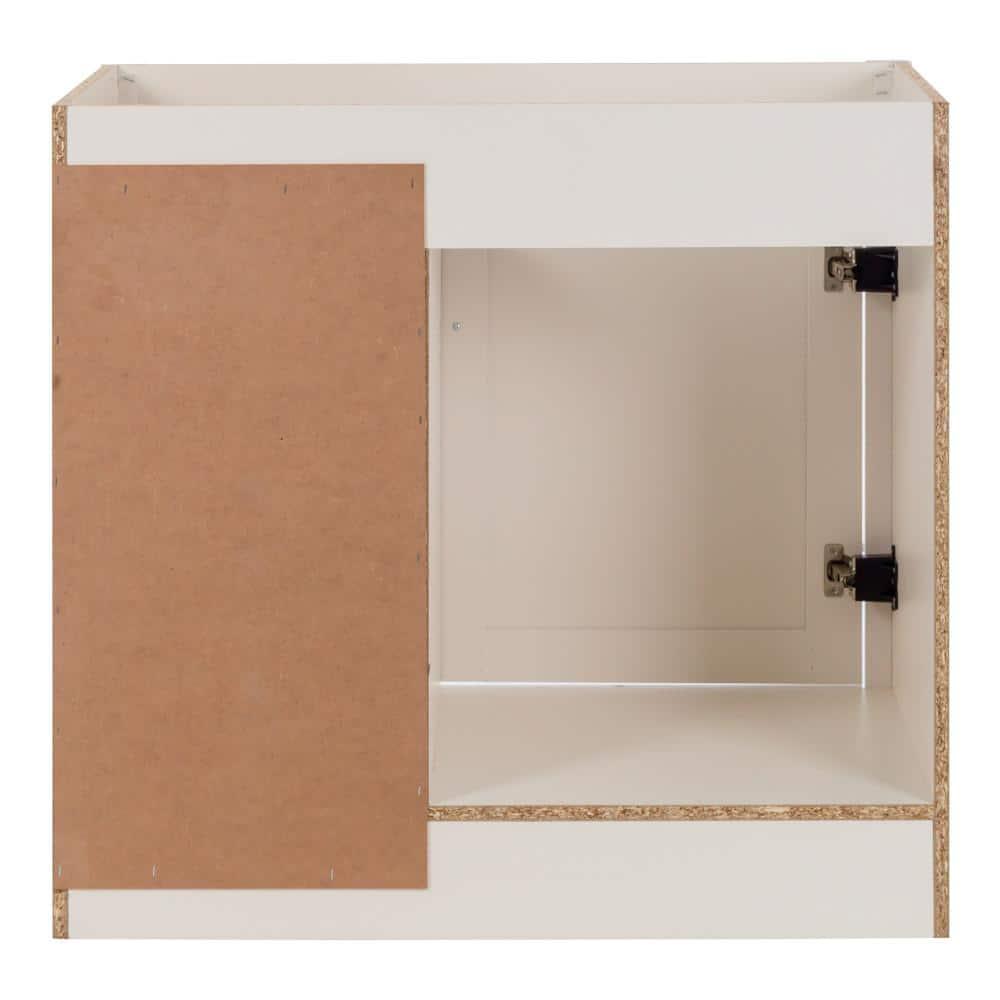 Home Decorators Collection Westcourt 36 in W x 21 in D x 34 in H Bath Vanity Cabinet Only in Cream